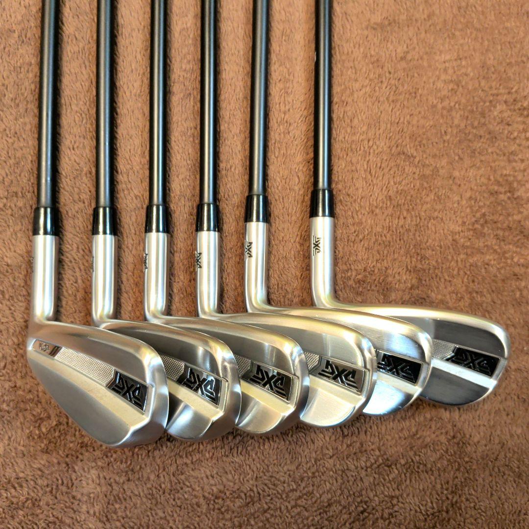 限定品 PXG 0211 CAST IRONS ６本セット 純正カーボンシャフト