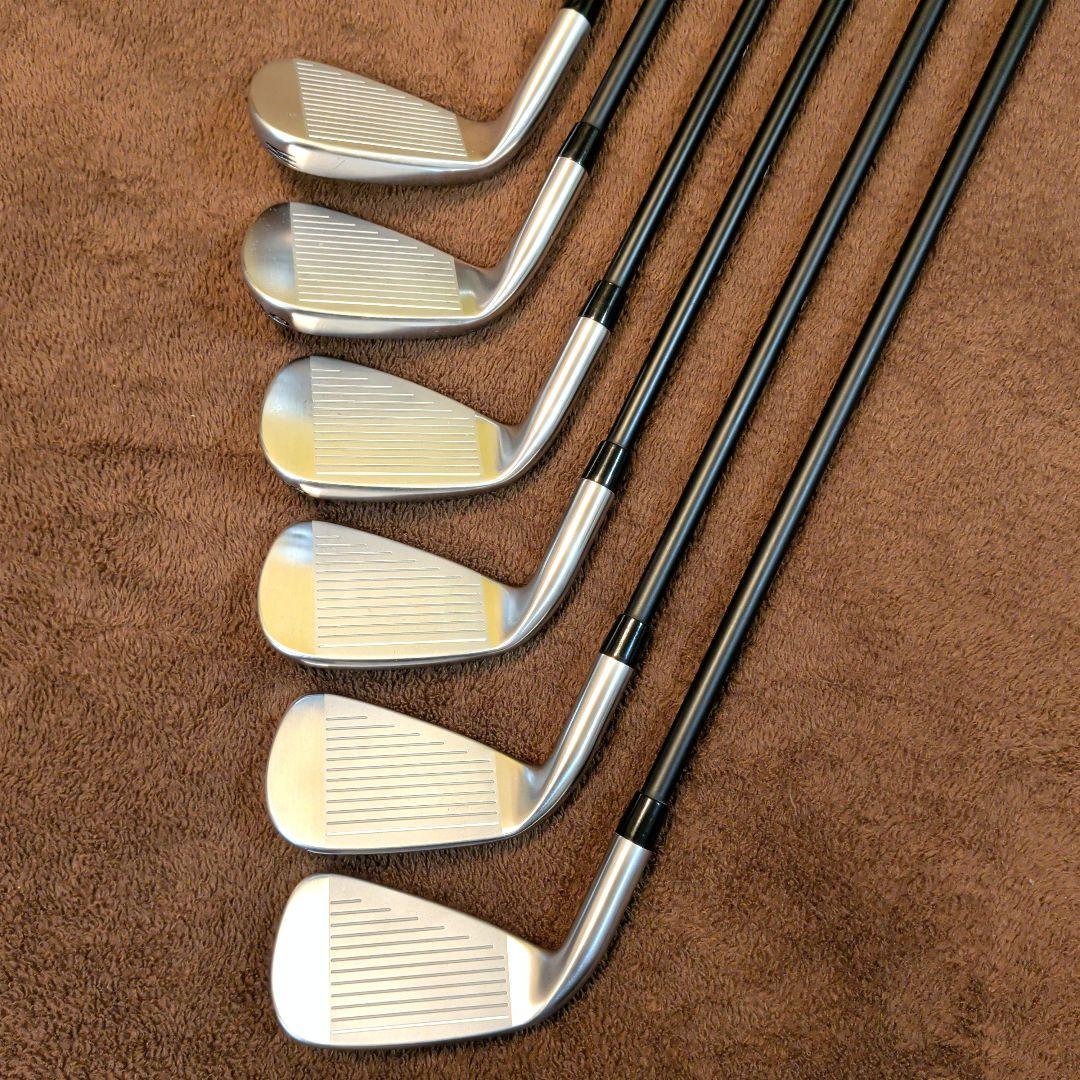 限定品 PXG 0211 CAST IRONS ６本セット 純正カーボンシャフト