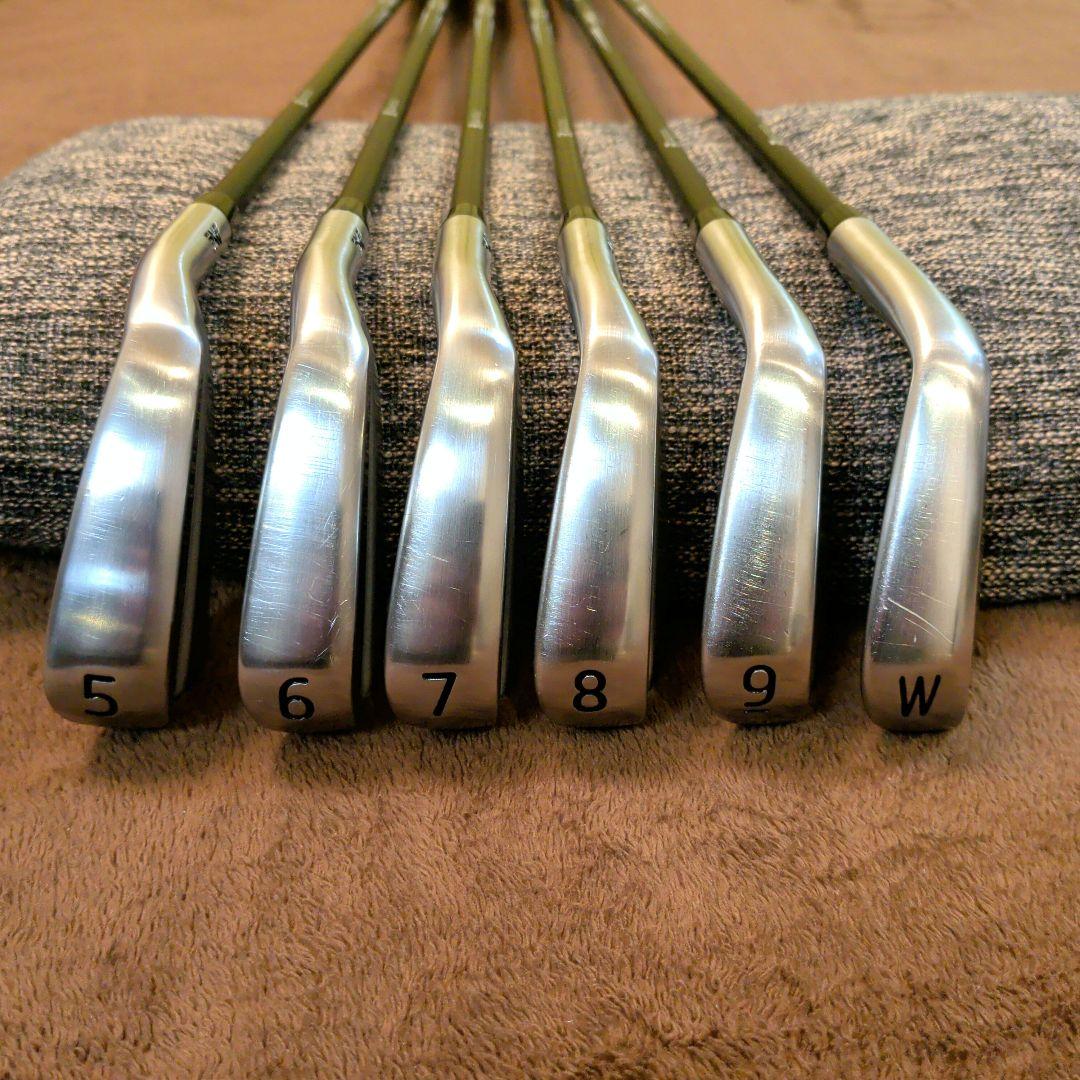 限定品 PXG 0211 CAST IRONS ６本セット 純正カーボンシャフト
