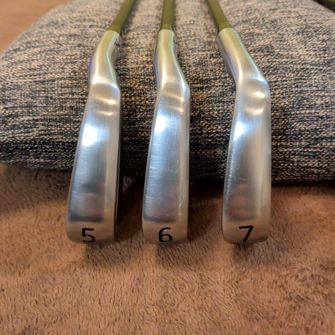 限定品 PXG 0211 CAST IRONS ６本セット 純正カーボンシャフト