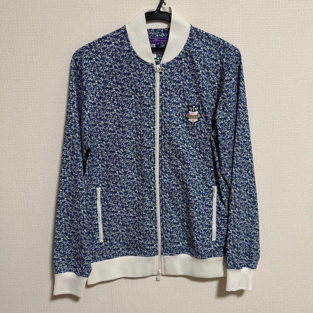 【美品】BEAMSGOLFビームスゴルフ ブルゾン　花柄　メンズM