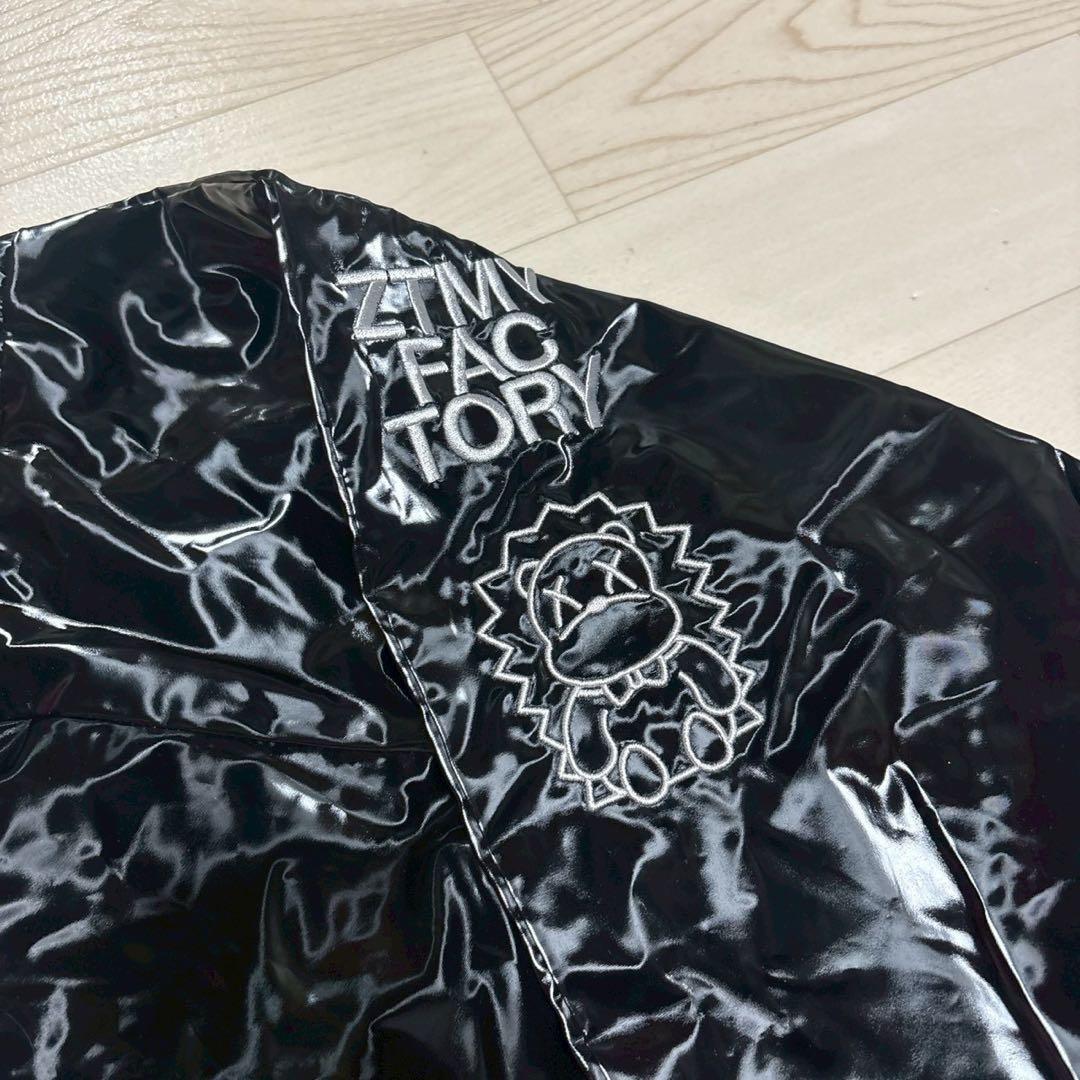 ずっと真夜中でいいのに　FCTR ブラック ナイロンジャケット
