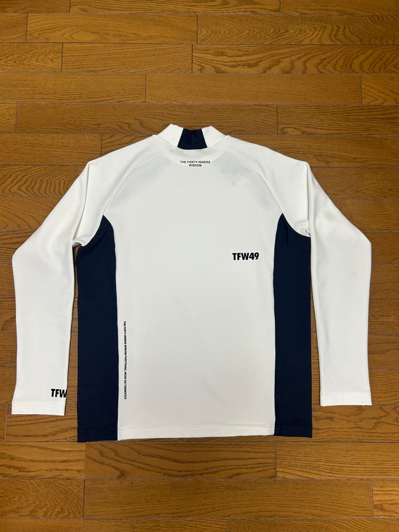 【美品】TFW49 SIDEPANEL LONGSLEEVE MOCKNECK