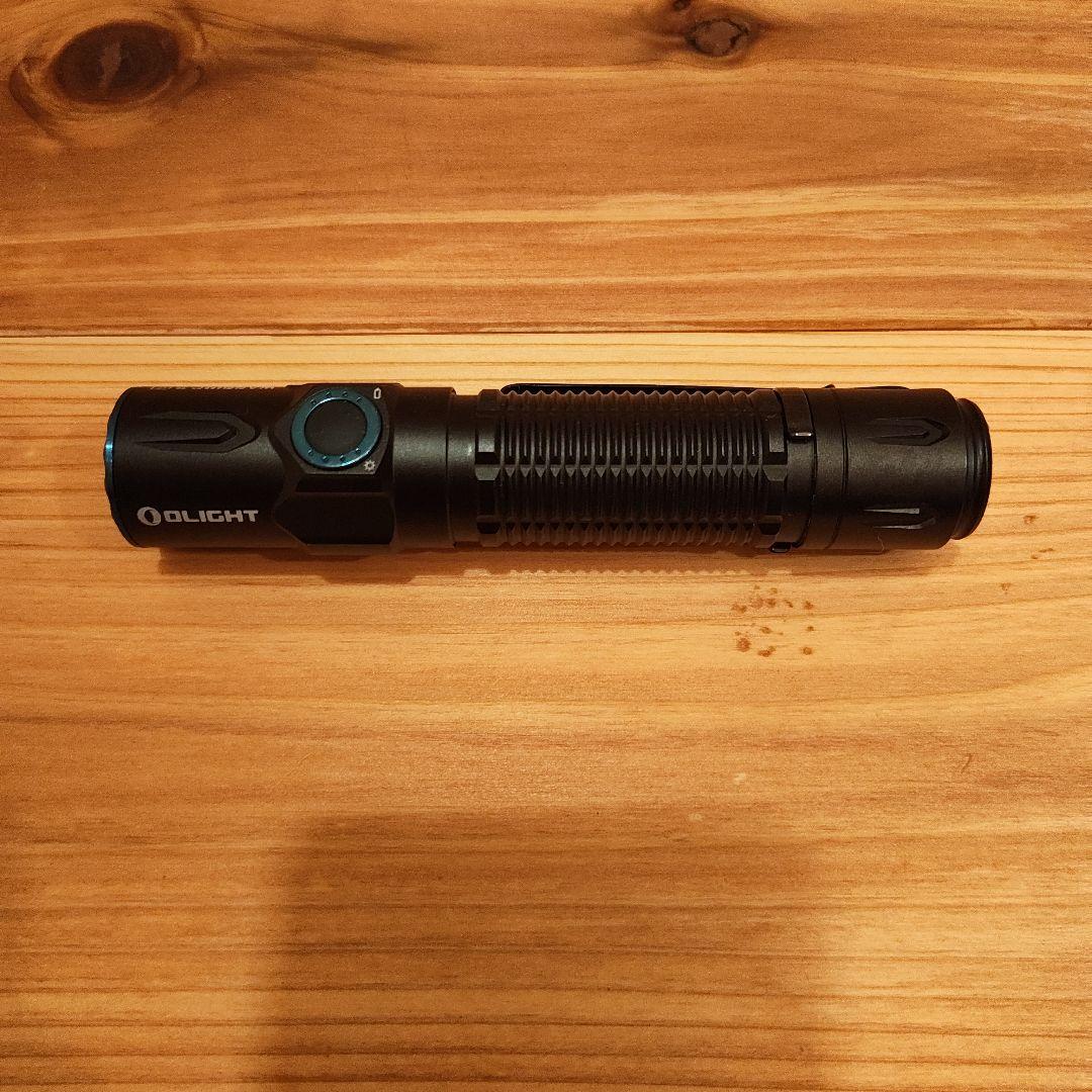 WARRIOR 3S 懐中電灯 LED 黒　オーライト　充電ケーブル付き