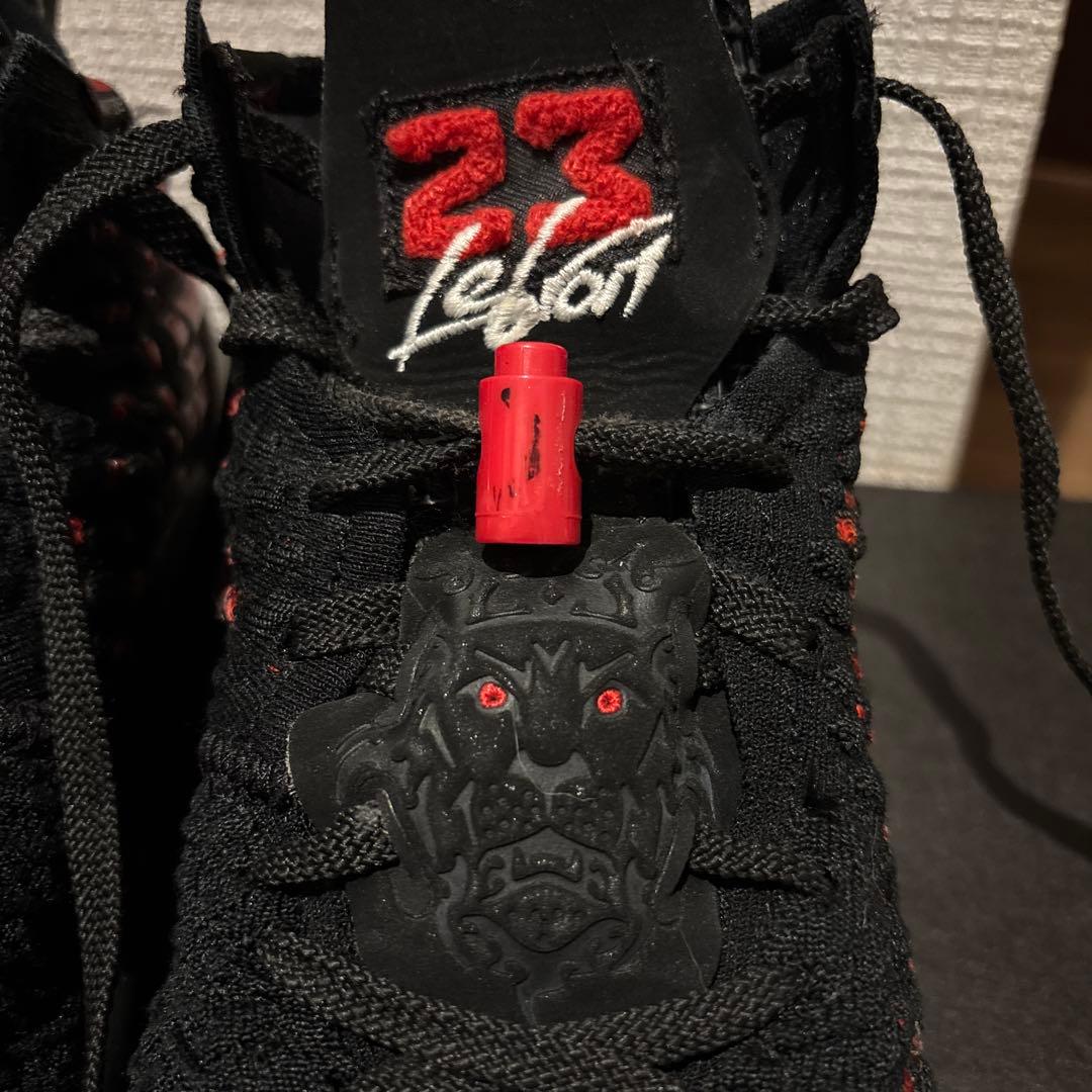 美品 Nike LeBron 17 INFRARED 24cm