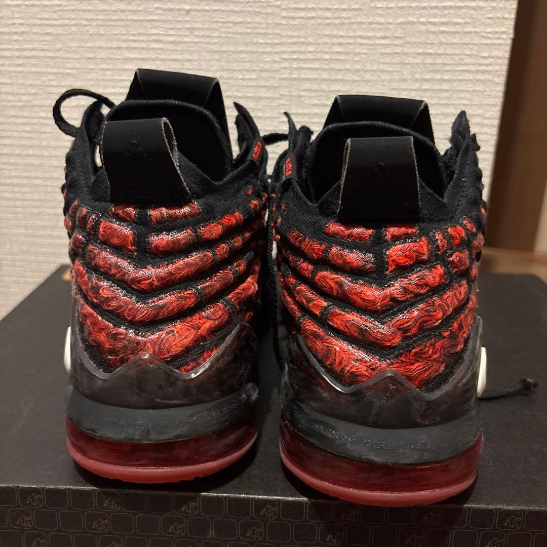 美品 Nike LeBron 17 INFRARED 24cm