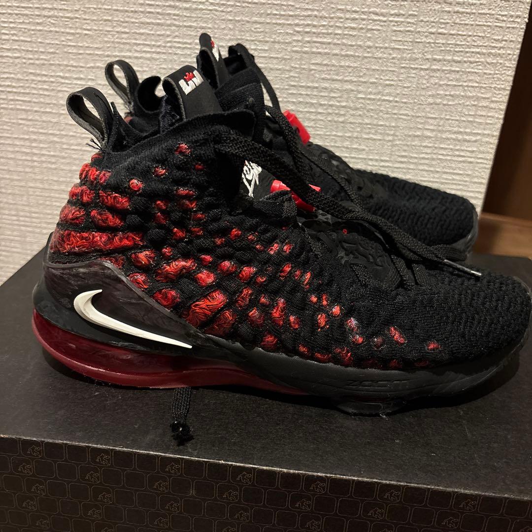 美品 Nike LeBron 17 INFRARED 24cm