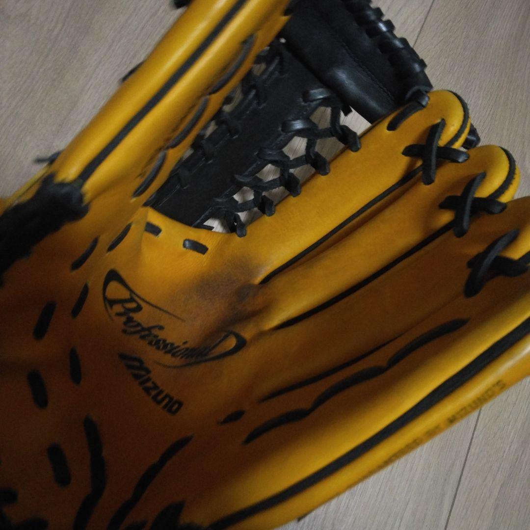 ミズノ　グローブ　Buw League　プロモデル　軟式用