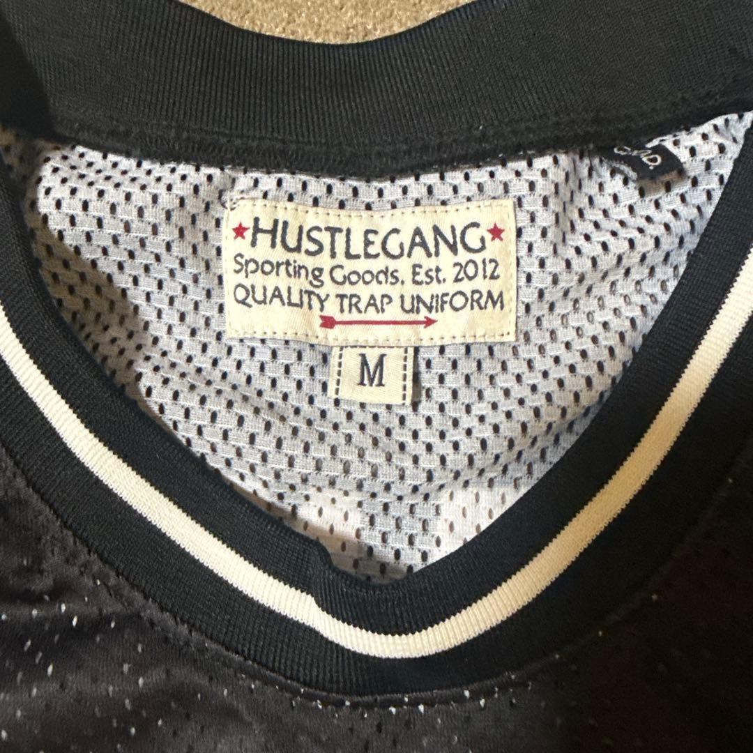 HUSTLE GANG バスケットユニフォーム タンクトップ M ブラック