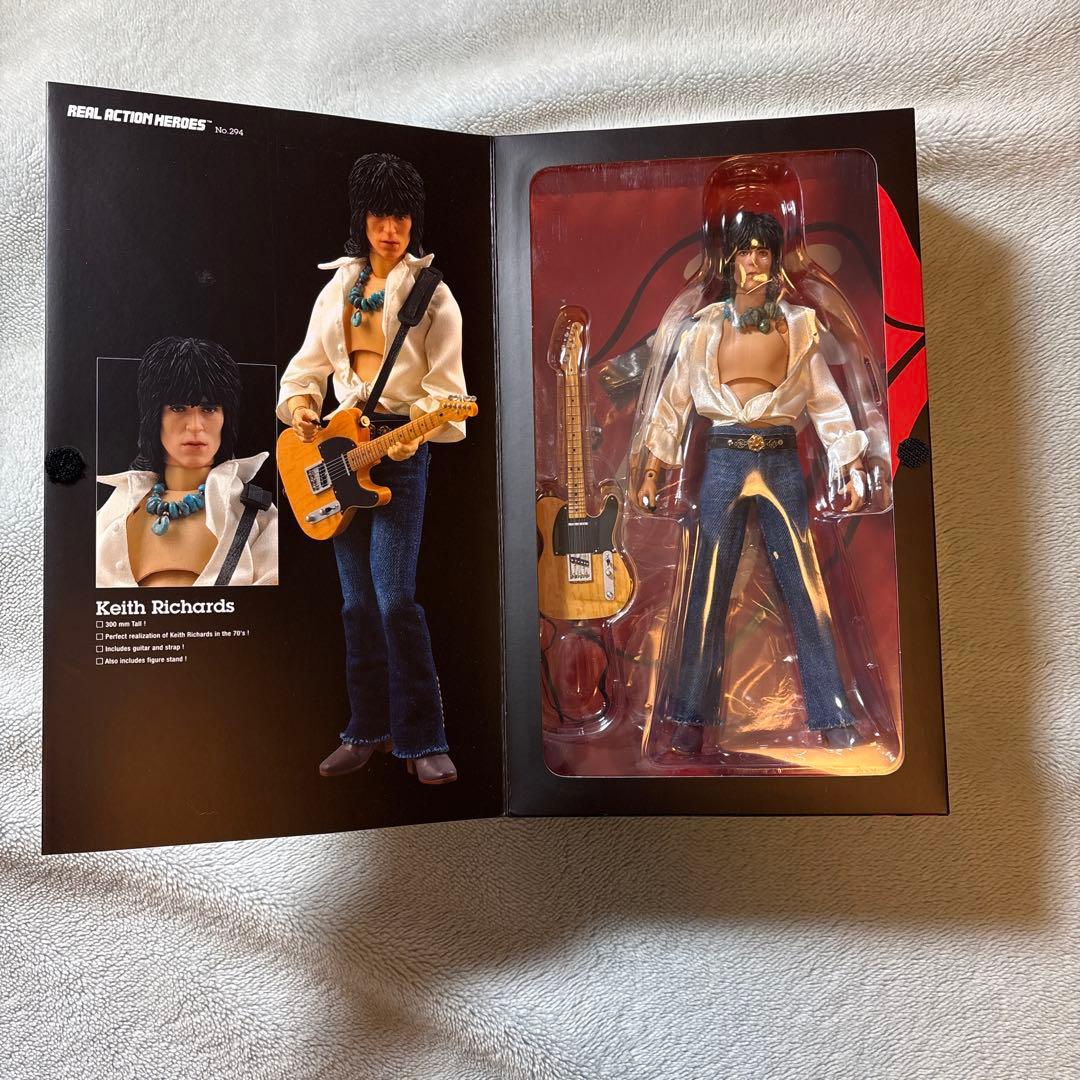 Keith Richards フィギュア ギター付き【新品未使用】