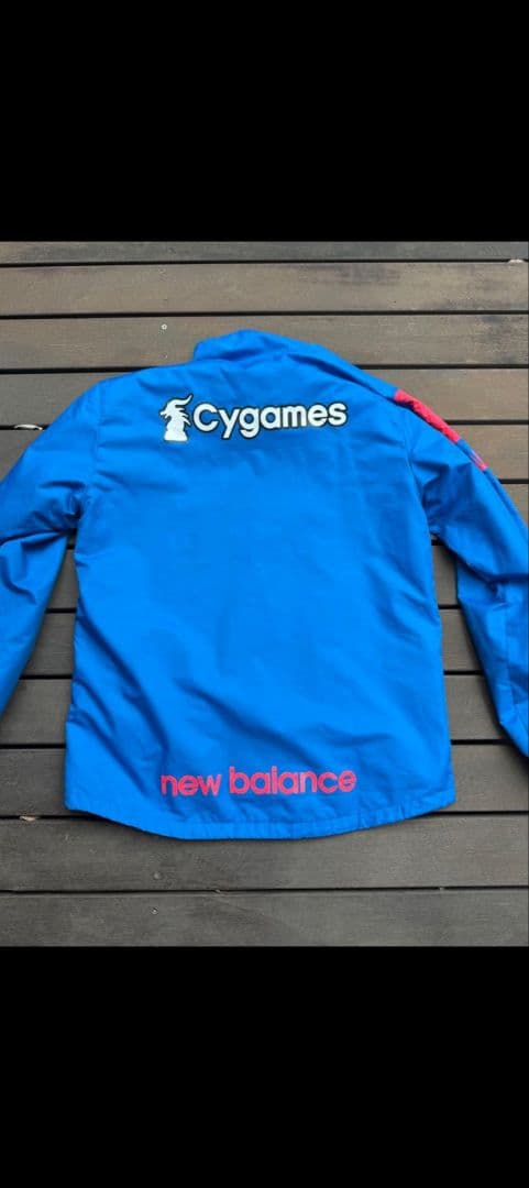 サガン鳥栖New Balance ウィンドブレーカー 青
