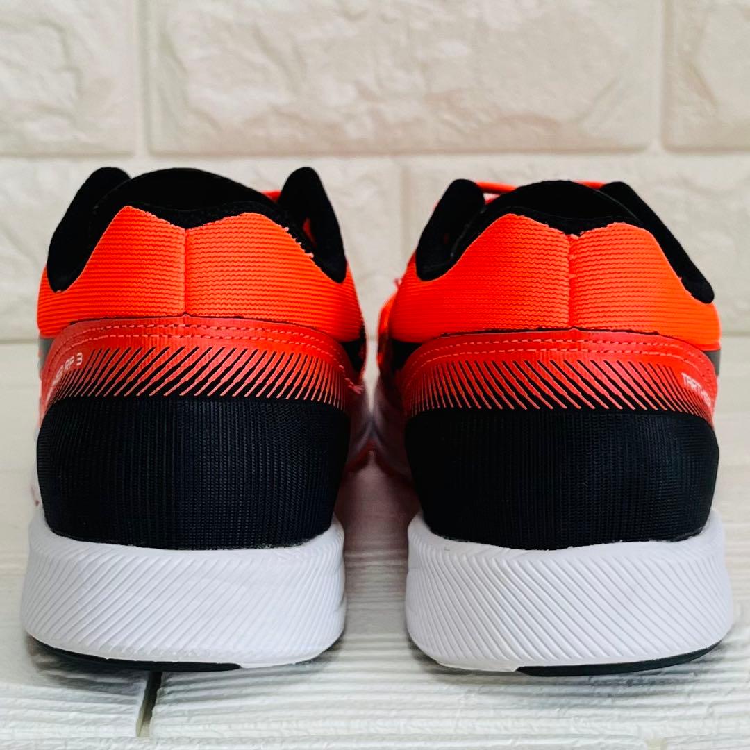 【美品】ASICS TARTHER RP3 ランニングシューズオレンジ 27cm
