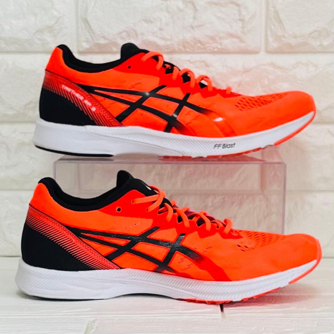 【美品】ASICS TARTHER RP3 ランニングシューズオレンジ 27cm