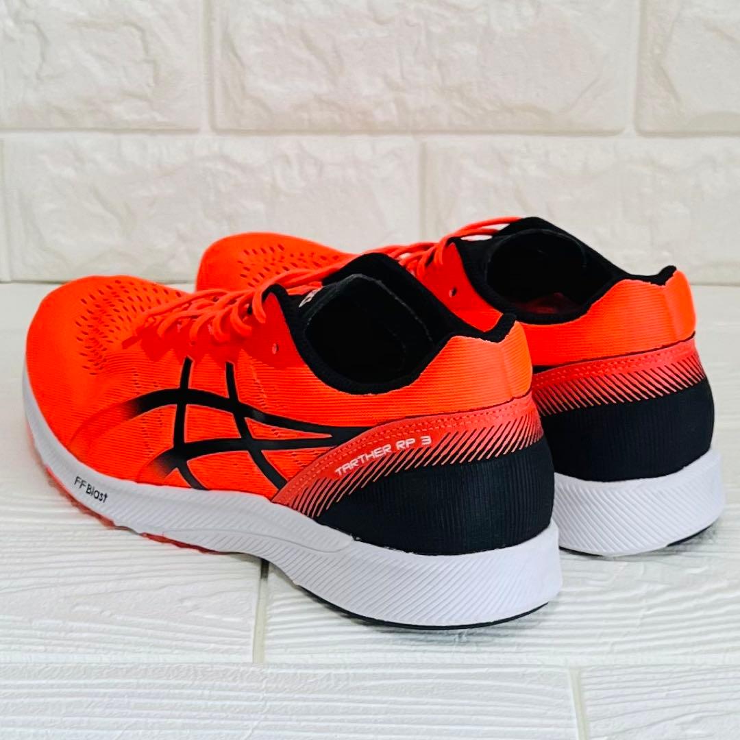 【美品】ASICS TARTHER RP3 ランニングシューズオレンジ 27cm