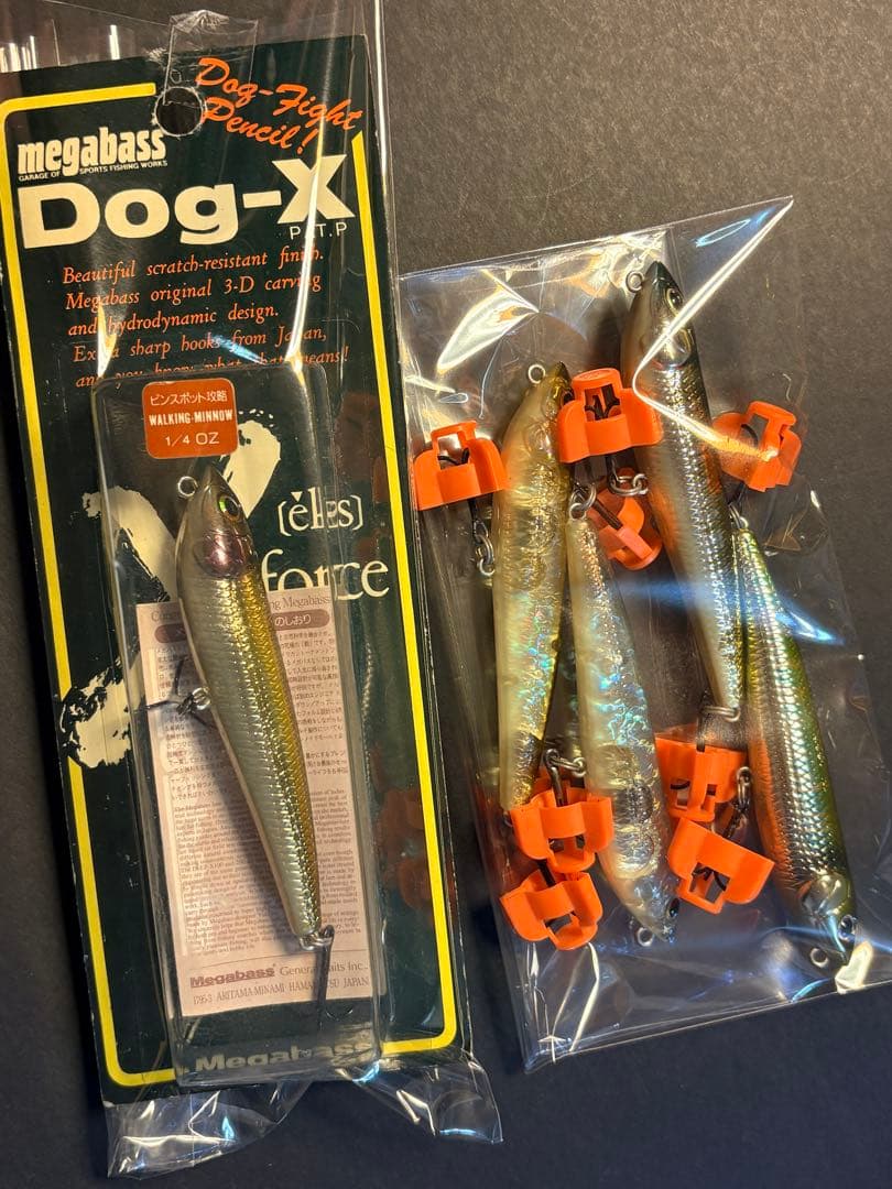 【MEGABASS】初代DOG-X 5個セット