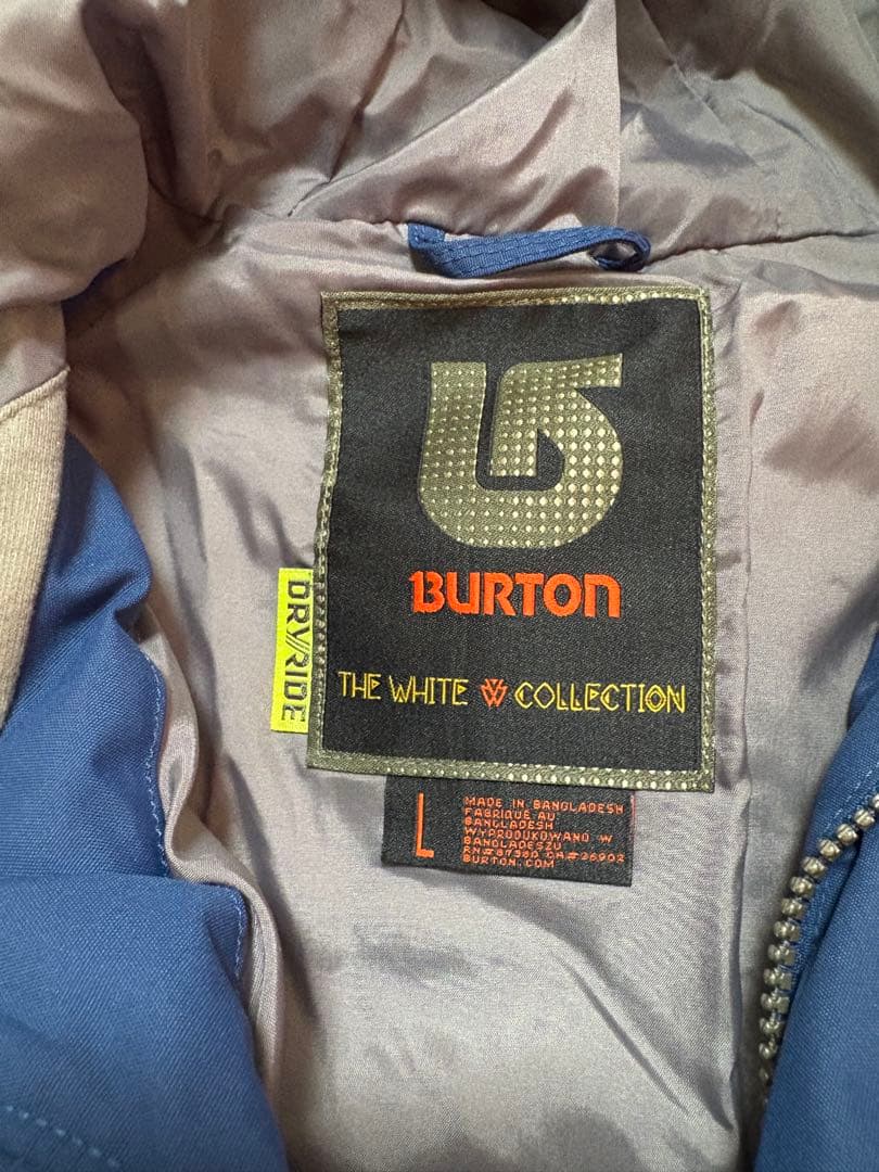 BURTON THE WHITE COLLECTION スノーボードウェアセット