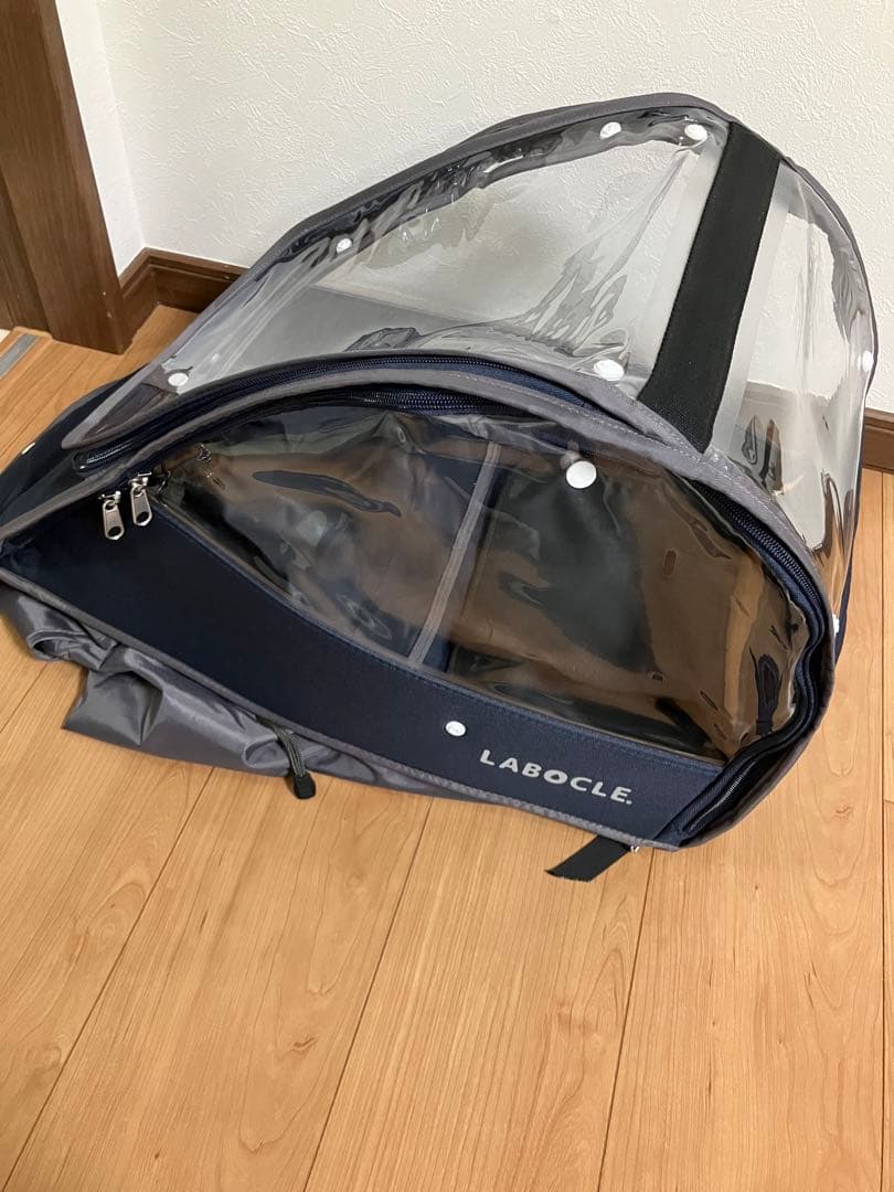 LABOCLE チャイルドシートカバー ネイビー　前乗せ