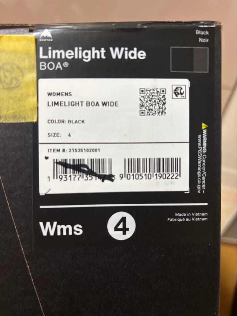 スノーボード 24-25 Burton Limelight Wide BOA 21.0