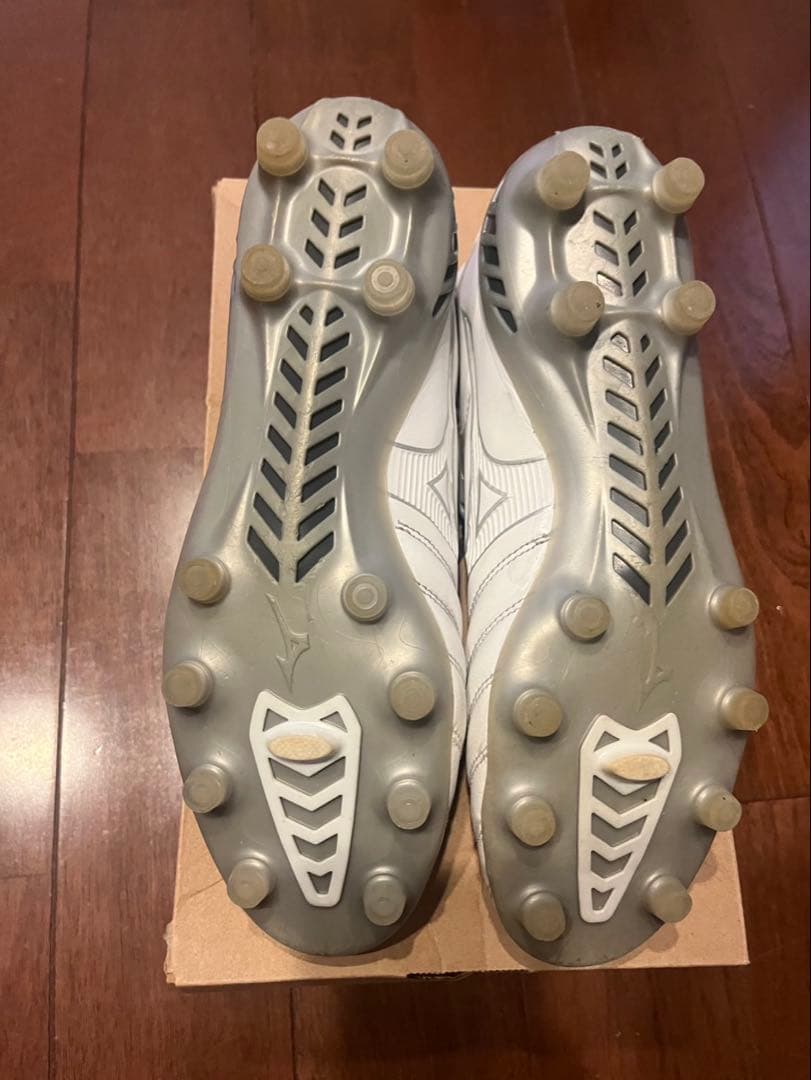 Mizuno ホワイト スパイクシューズ