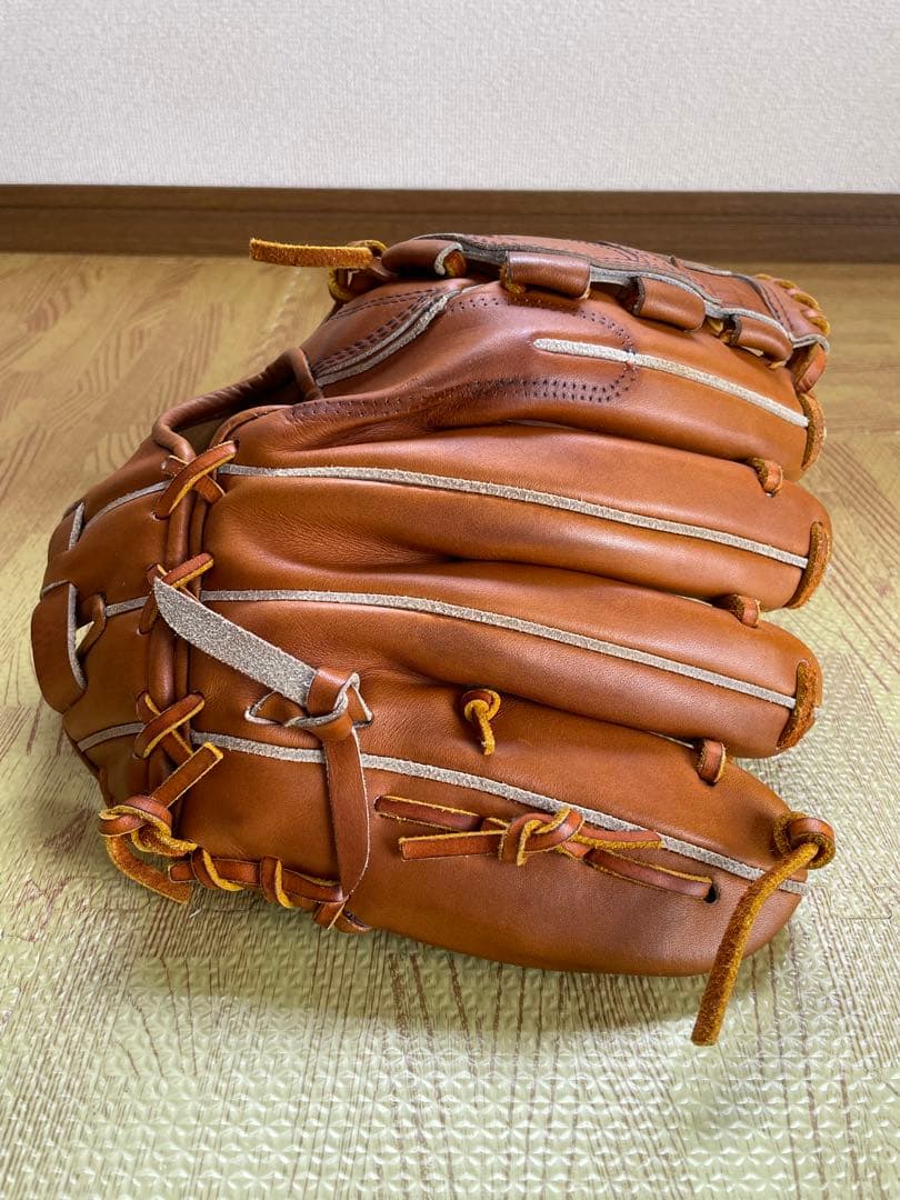 ミズノプロ 軟式オーダーグローブ　ダイバーシティブルー　左利き