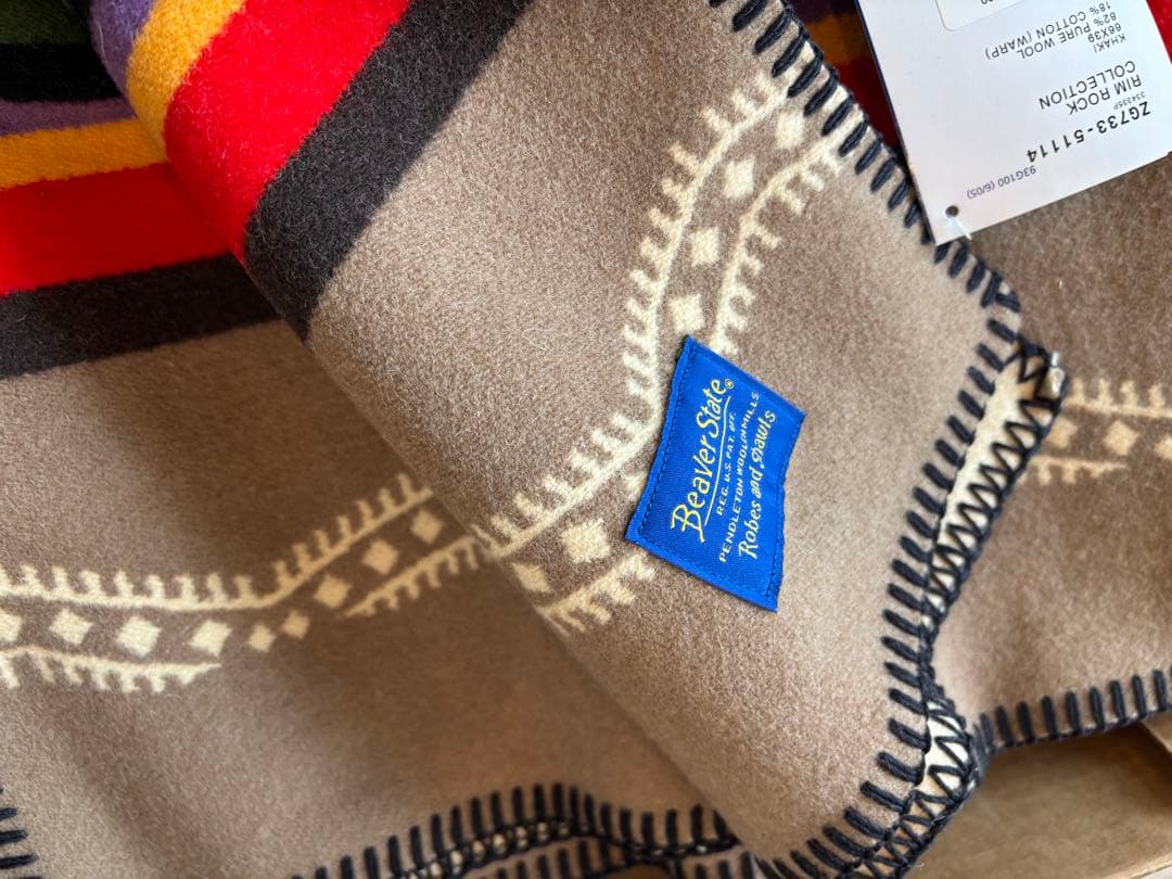 Pendleton Beaver State ウールブランケット