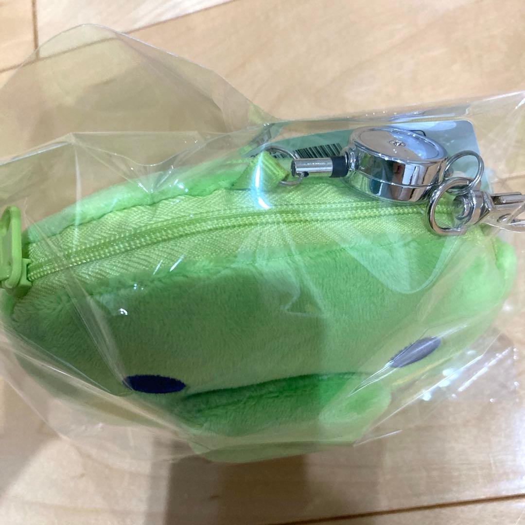 新品未使用 くちぱっち ぬいぐるみパスケース　定期入れ リール付き たまごっち