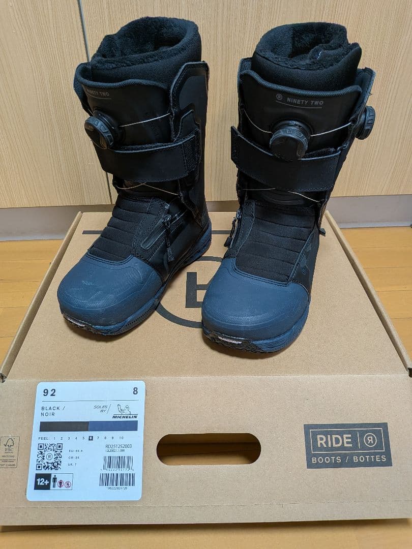 RIDE THE 92 26cm 25-26モデル（最新モデル）2月末まで出品