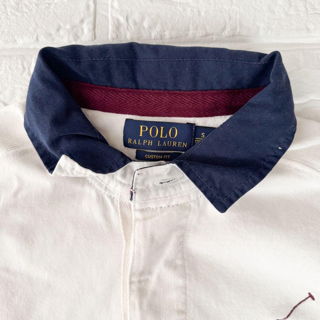RalphLauren 【美品】1点限定！ラガーシャツ長袖ビッグポニーメンズS