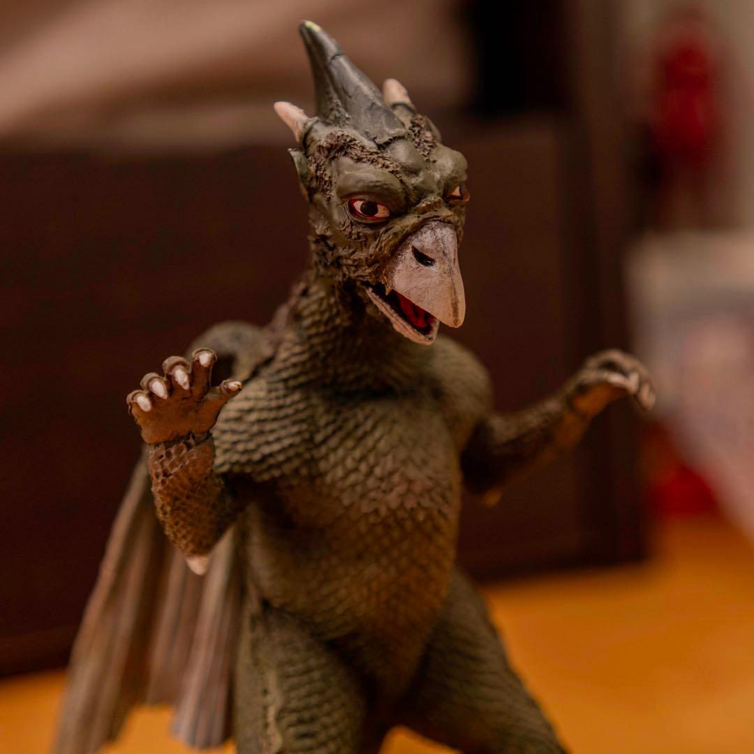 大怪獣ガッパ 雌 完成品 フィギュア ガレキ レジン 塗装済み