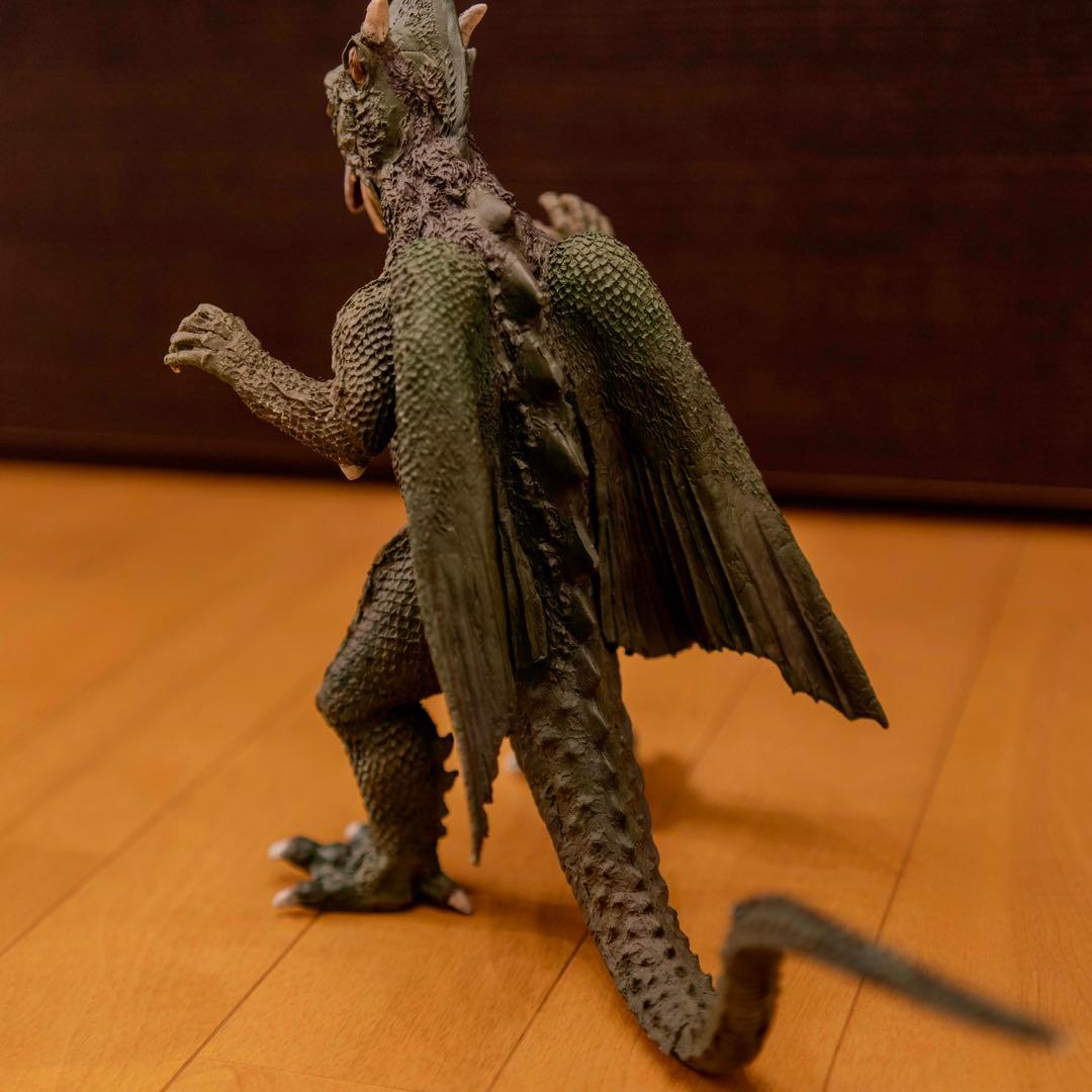 大怪獣ガッパ 雌 完成品 フィギュア ガレキ レジン 塗装済み