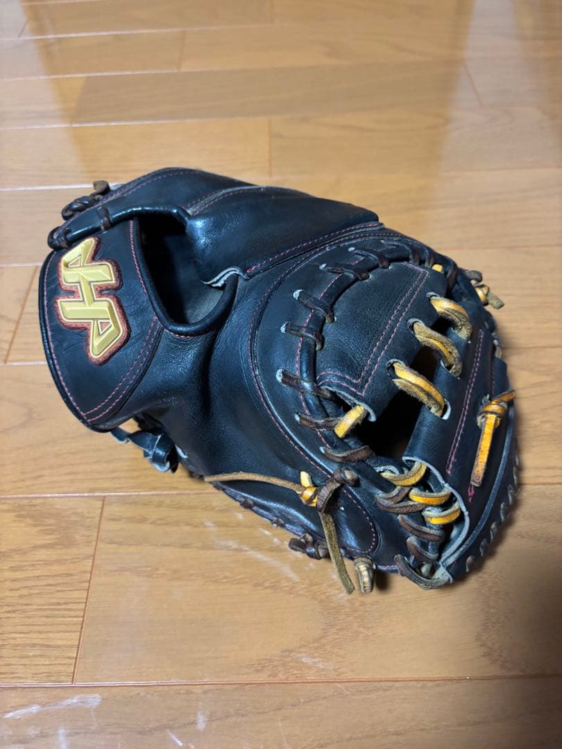 ハタケヤマ硬式野球グローブ 黒