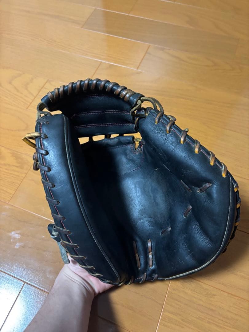 ハタケヤマ硬式野球グローブ 黒