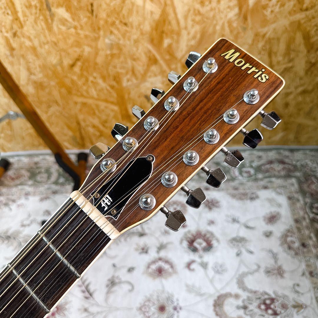 MORRIS 12弦アコースティックギター 日本製 made in japan