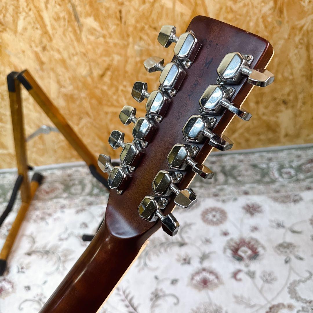 MORRIS 12弦アコースティックギター 日本製 made in japan