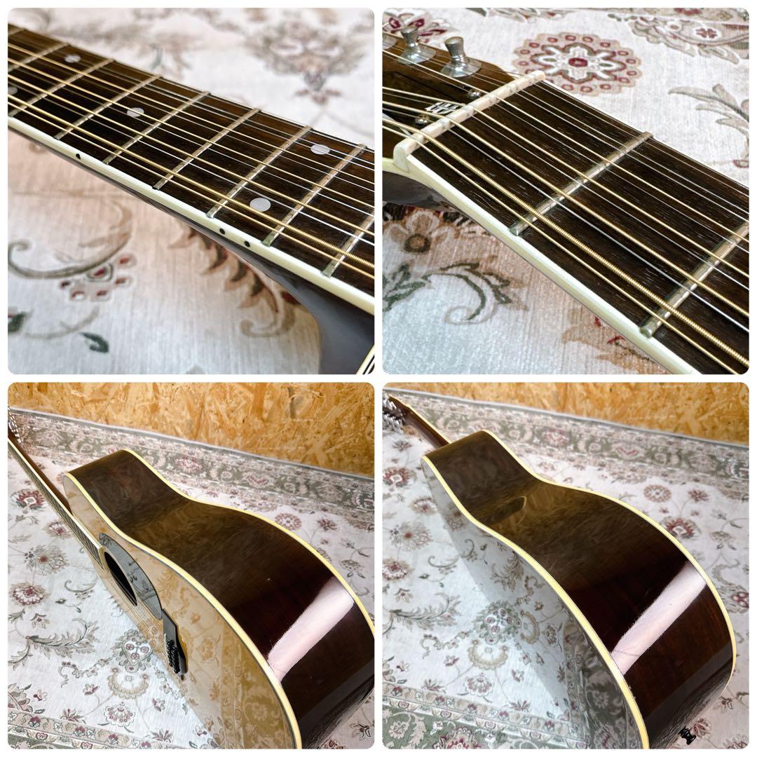 MORRIS 12弦アコースティックギター 日本製 made in japan
