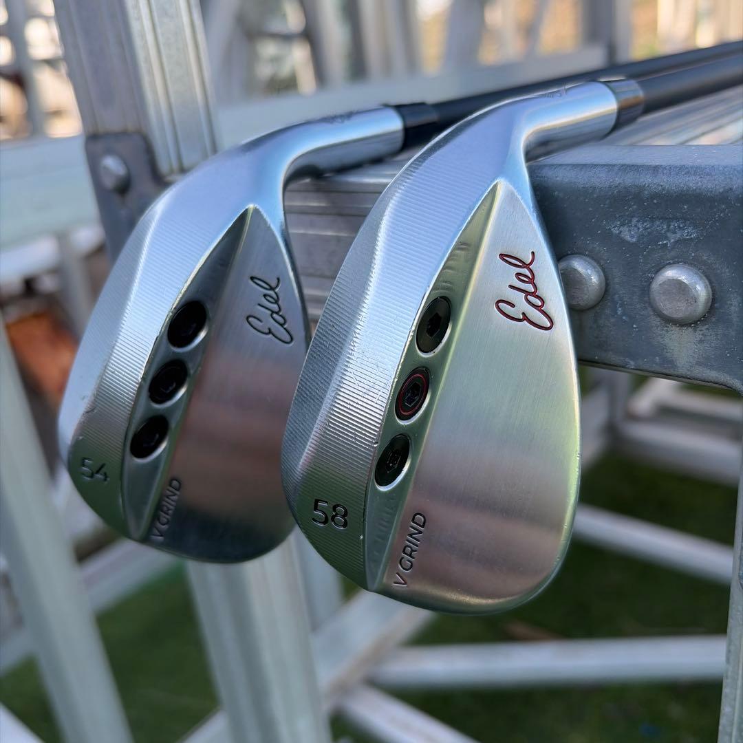 EDELGOLF SMSウェッジ　V-GRIND 54°58° TRAVIL