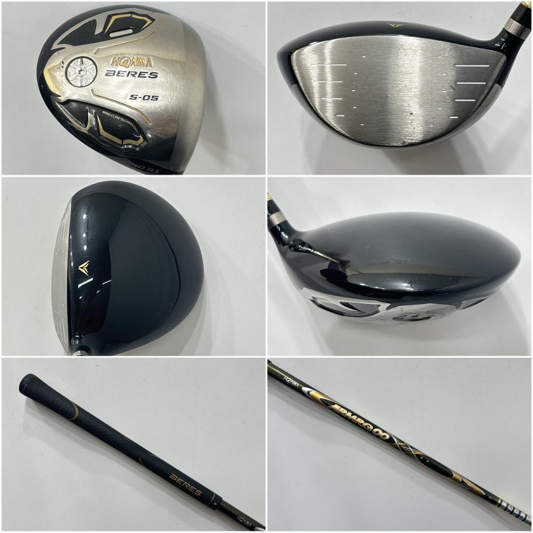 メンズ右利き初心者用　ホンマ　HONMA　ゴルフクラブセット　W-2801