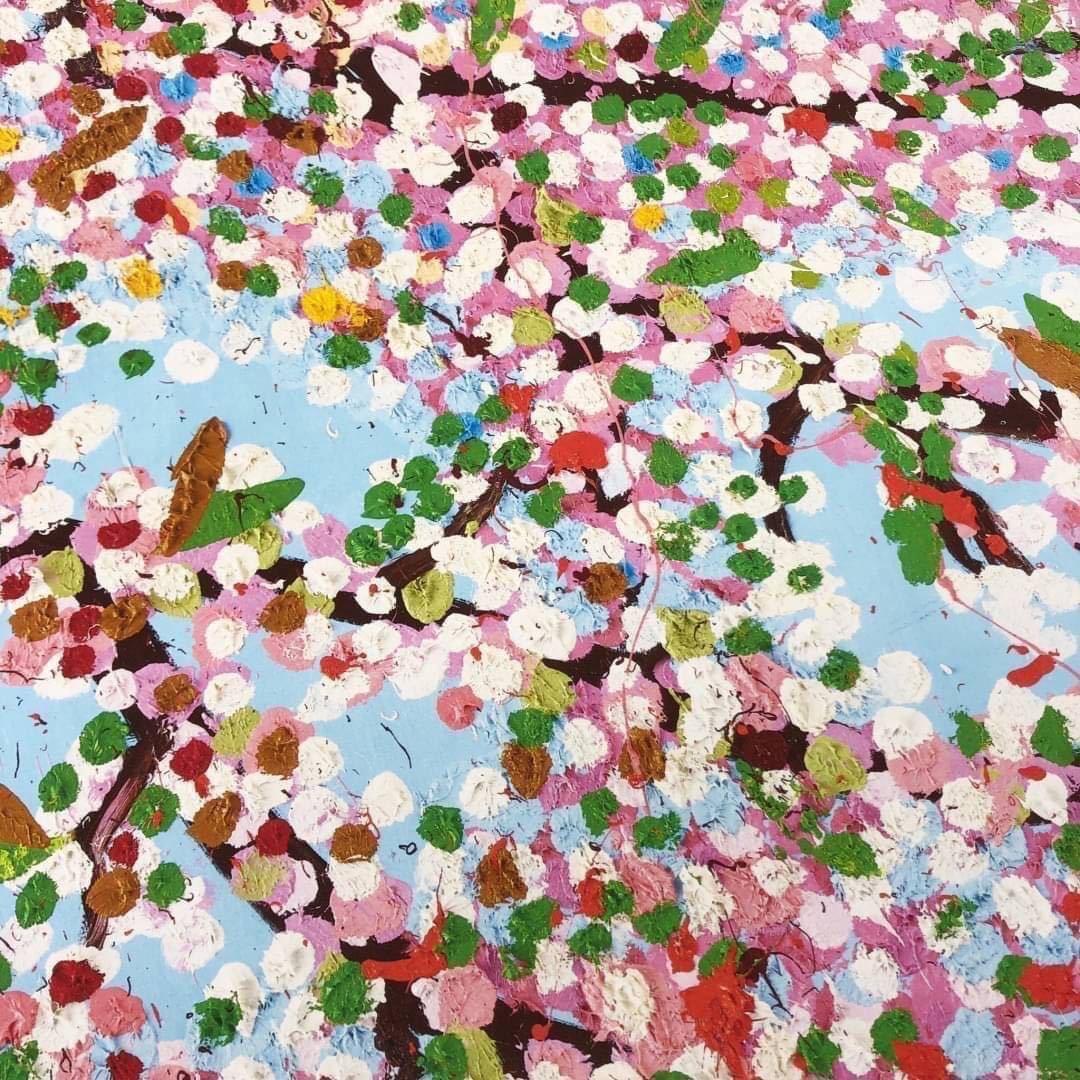 Damien Hirst ダミアンハースト CherryBlossomsポスター