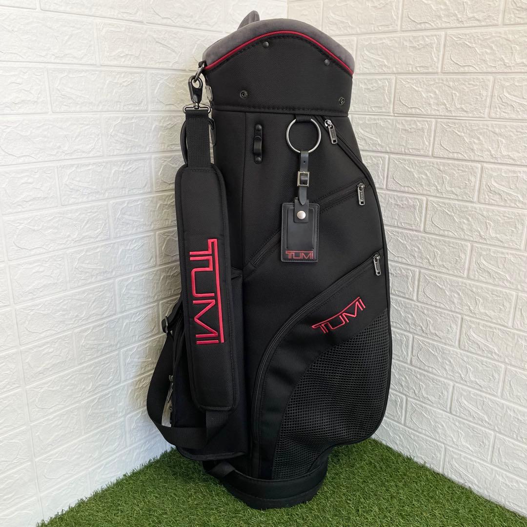良品　TUMI トゥミ ゴルフ キャディバッグ 22189D4 黒 ブラック