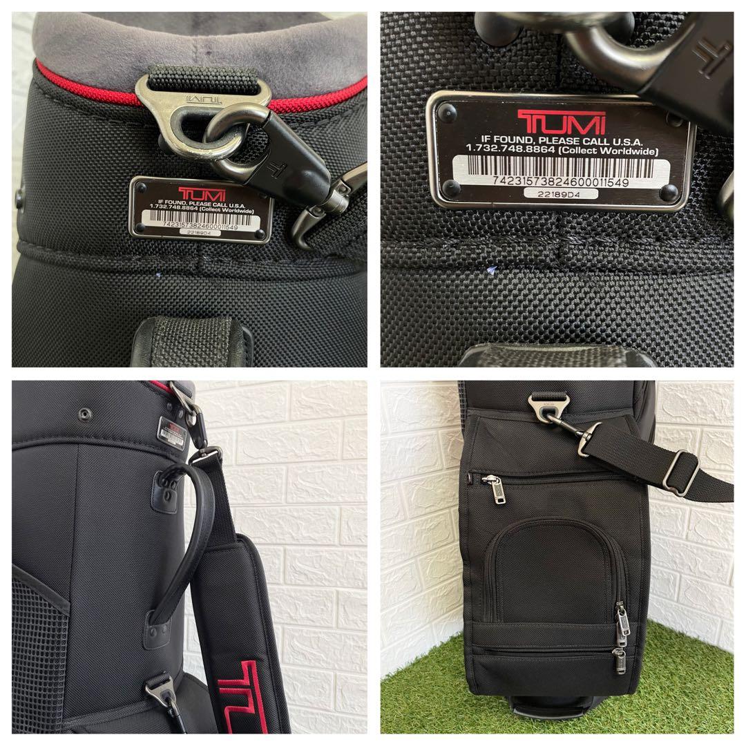 良品　TUMI トゥミ ゴルフ キャディバッグ 22189D4 黒 ブラック