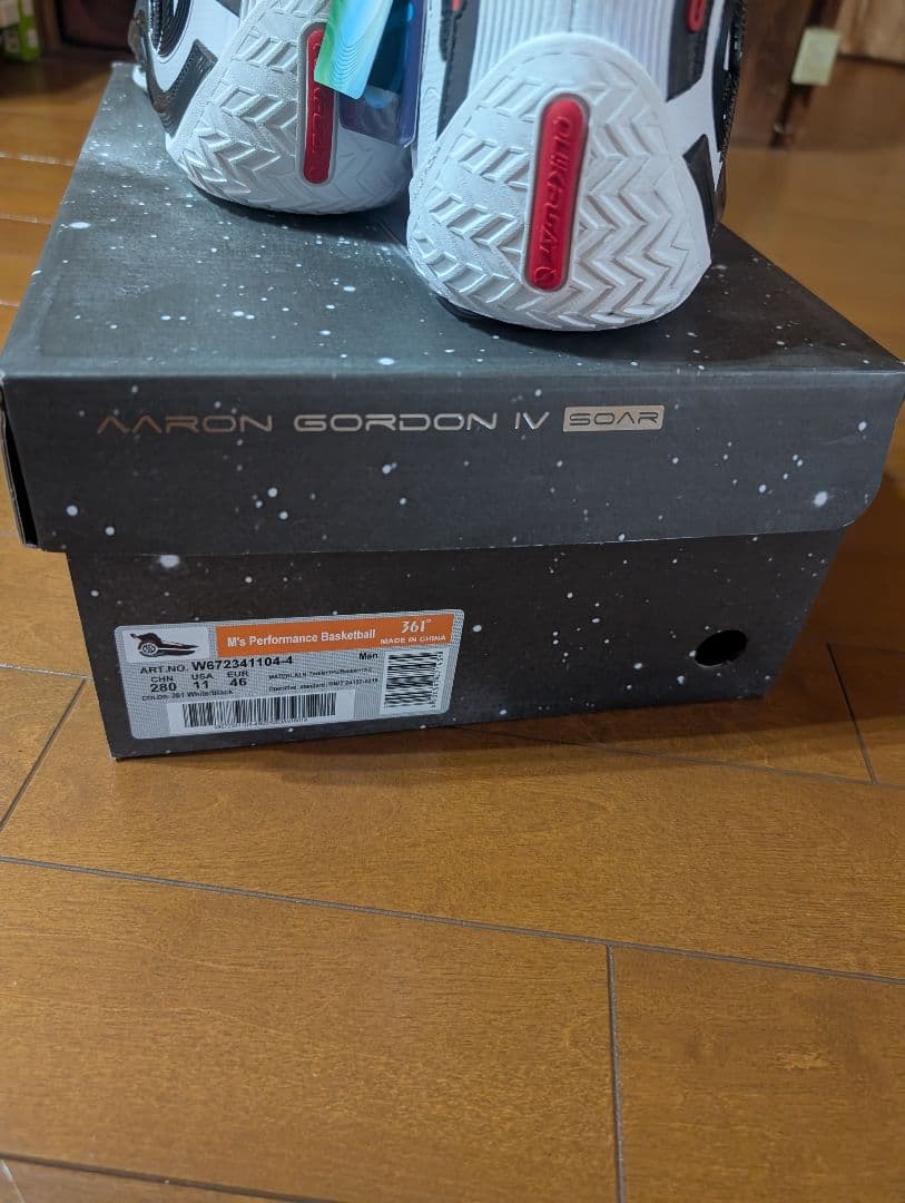 361° AG4 Soar NBA バッシュ バスケ アーロン•ゴードン 箱付き