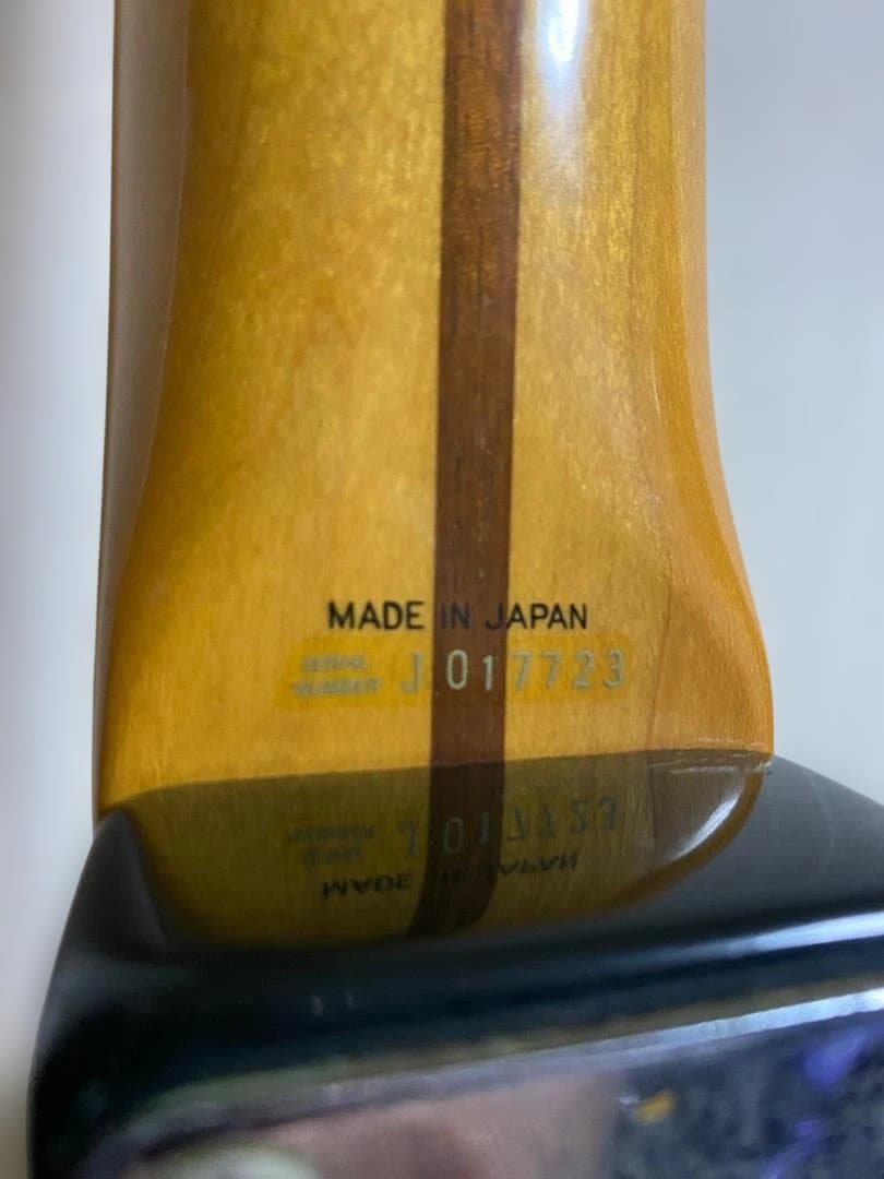 Fender Stratocaster サンバースト Jシリアル 1989