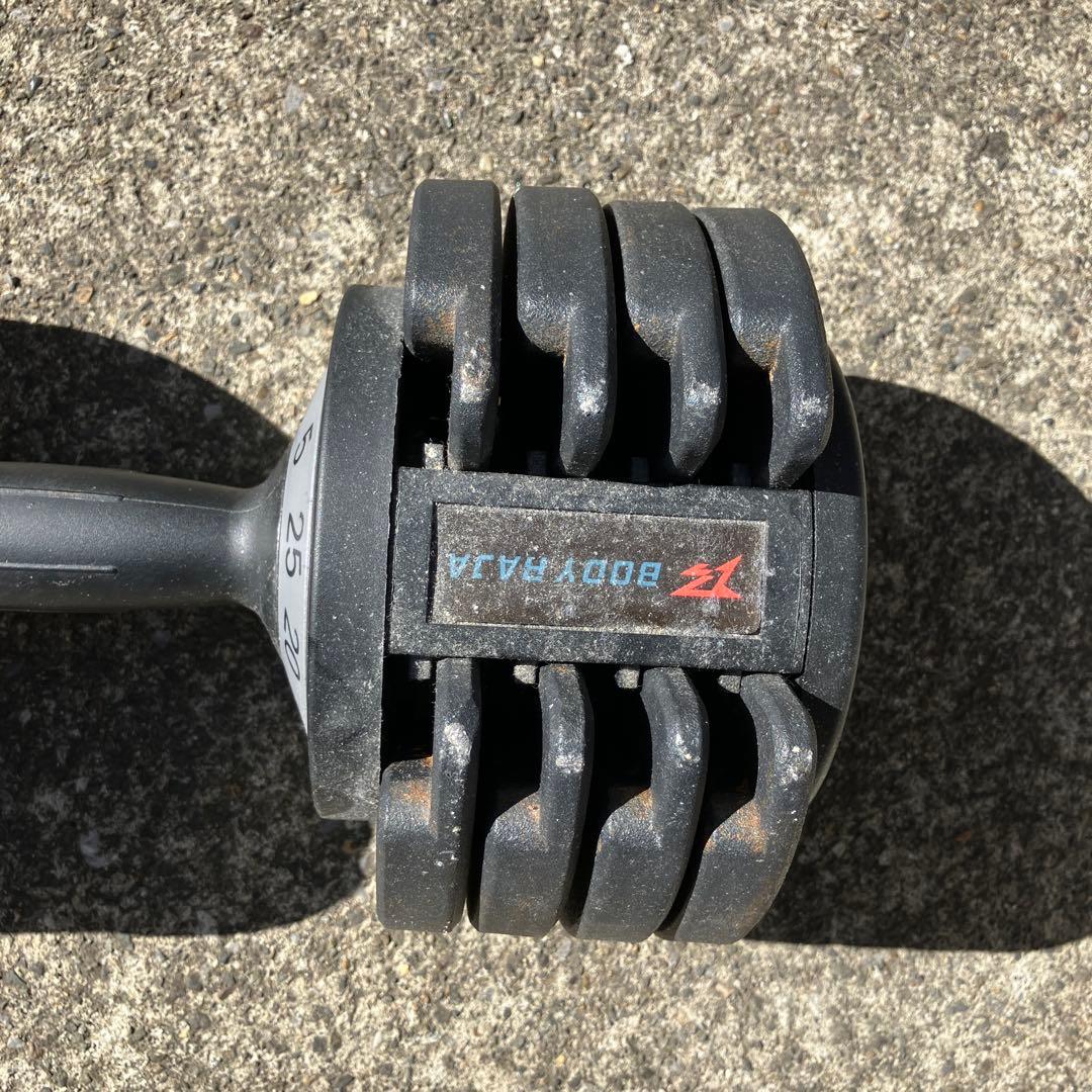 BODY RAJA 可変式ダンベル 25kg 本体のみ