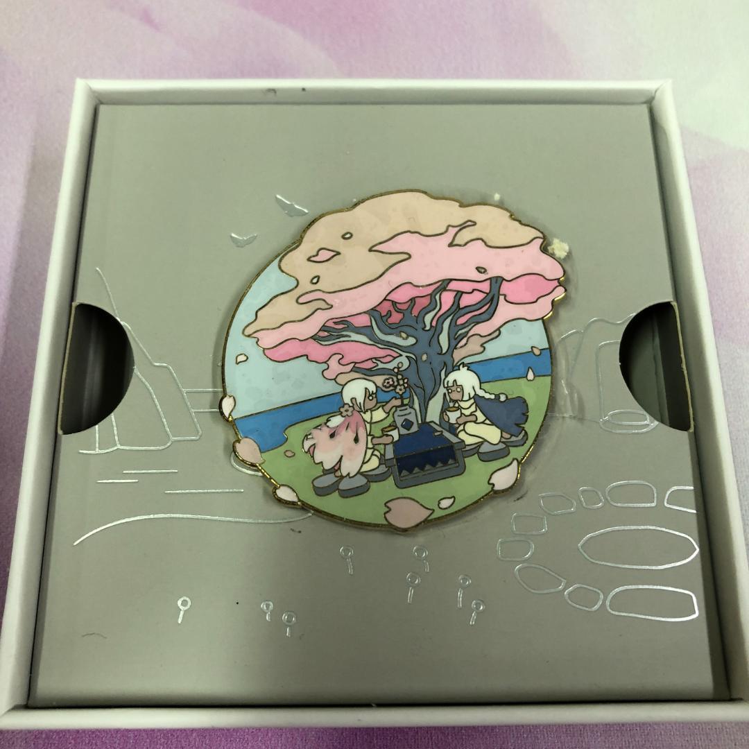 未連携品 sky 星を紡ぐ子どもたち ピンバッジ 花笑むティーセット