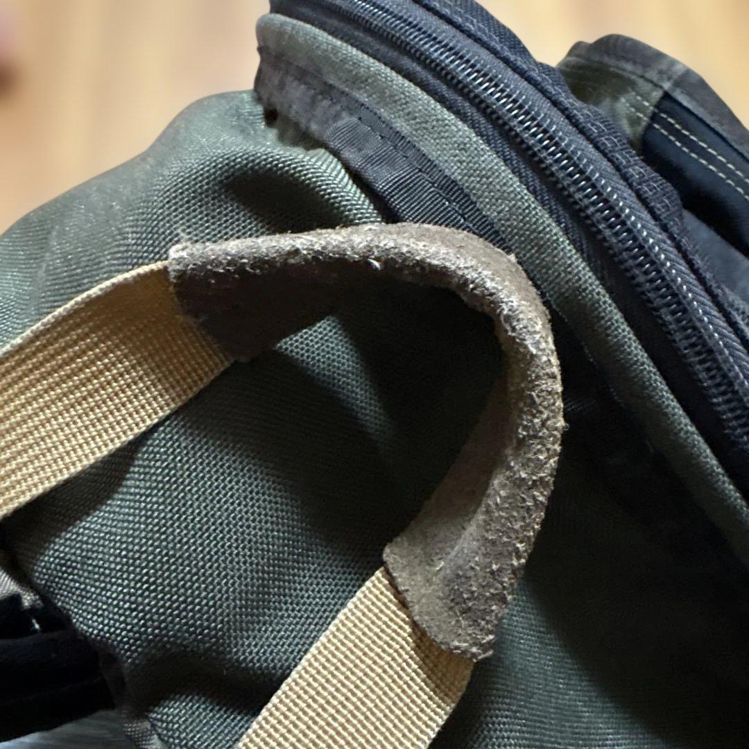 90s Timberland レザーボトム バックパック