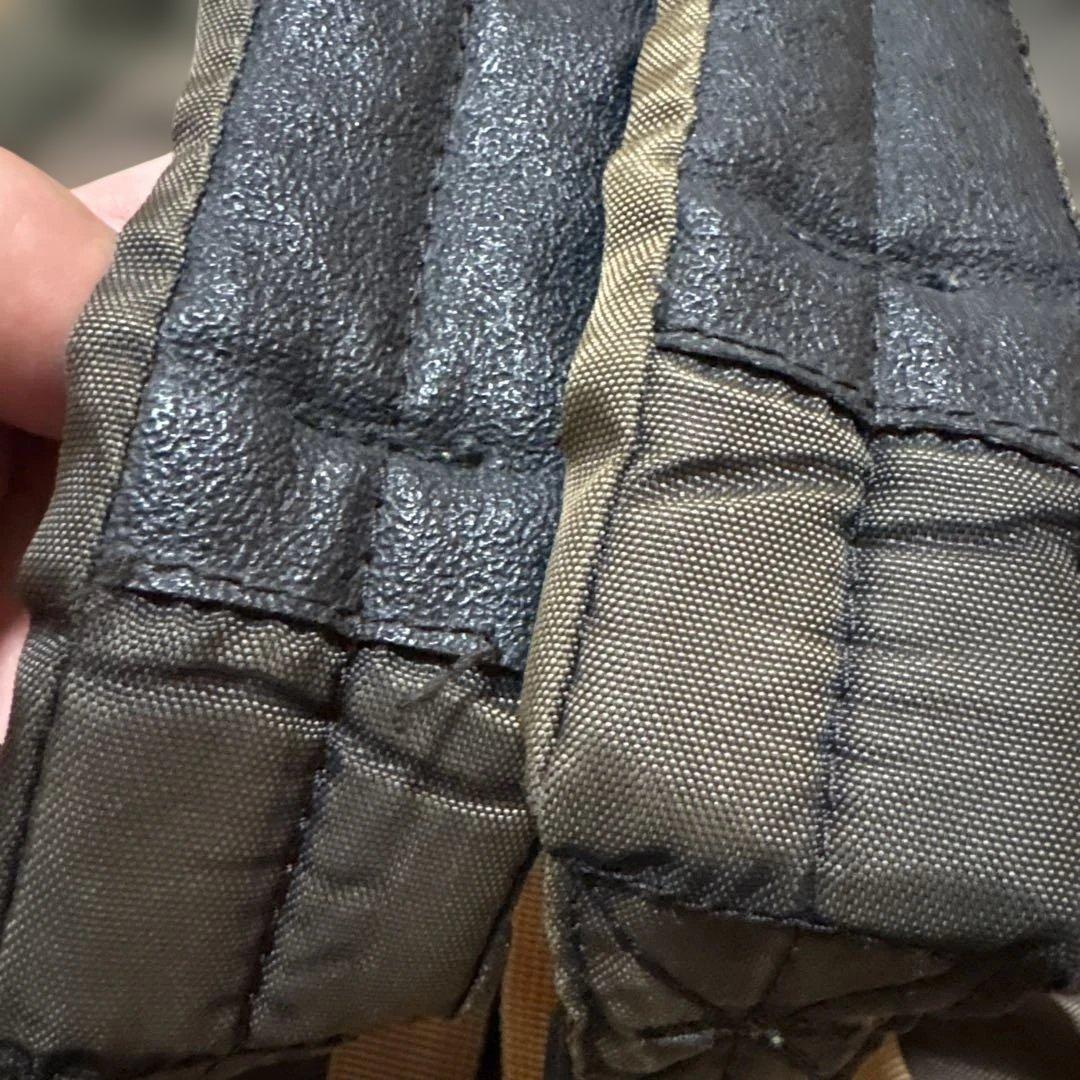 90s Timberland レザーボトム バックパック