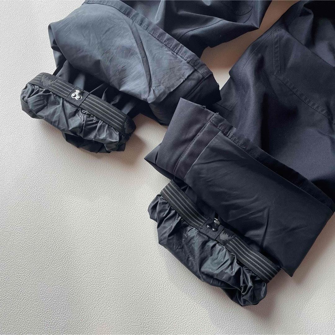5468【美品】バートン　ビブパンツ ゴアテックス メンズ 近年モデル ブラック