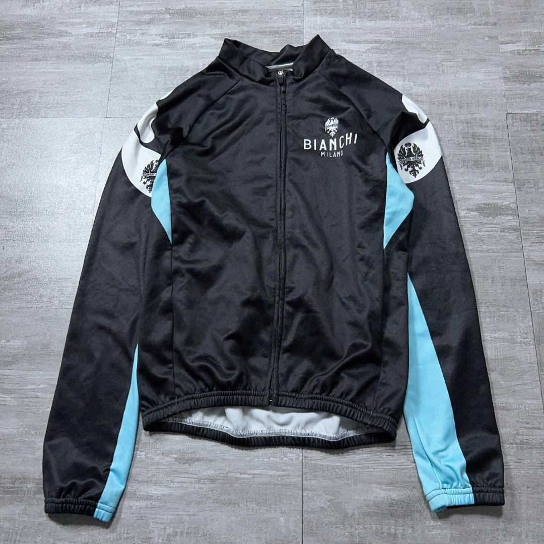 Bianchi ビアンキ サイクルウェア 長袖ジャージ セットアップ S