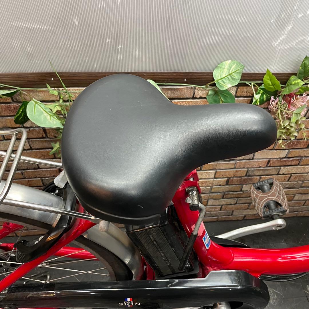 【192】電動自転車 YAMAHA PAS SION レッド 24インチ