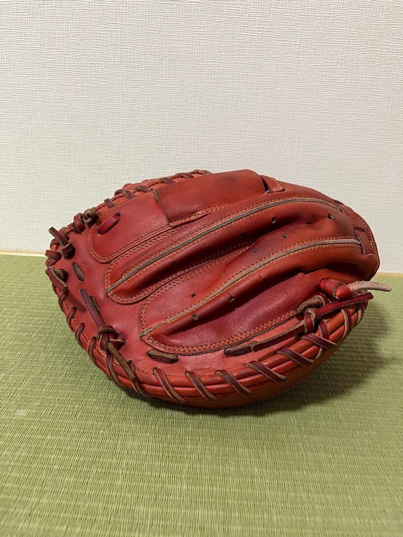 美品ミズノグローバルエリート硬式キャッチャーミット1AJCH21300 捕手
